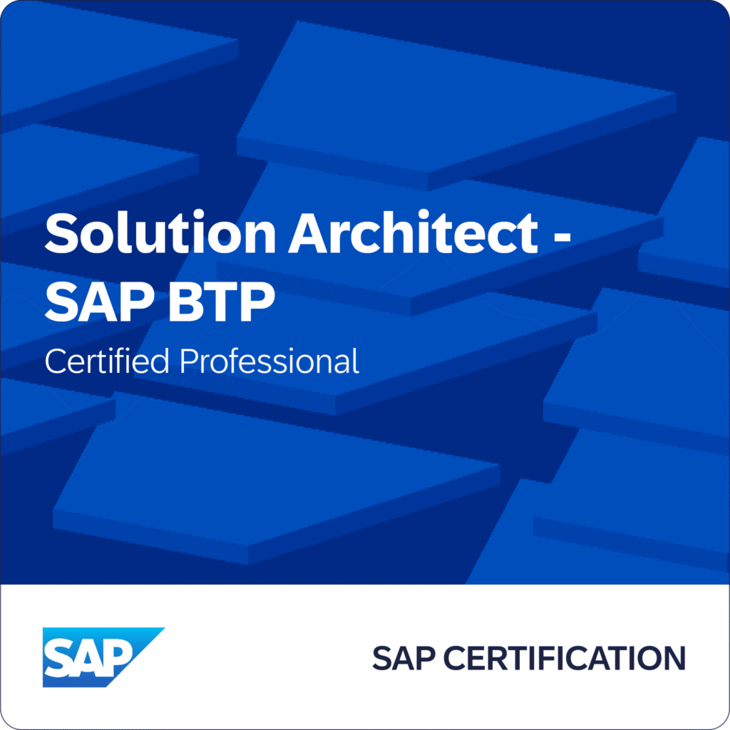SAP BTP Solution Architect