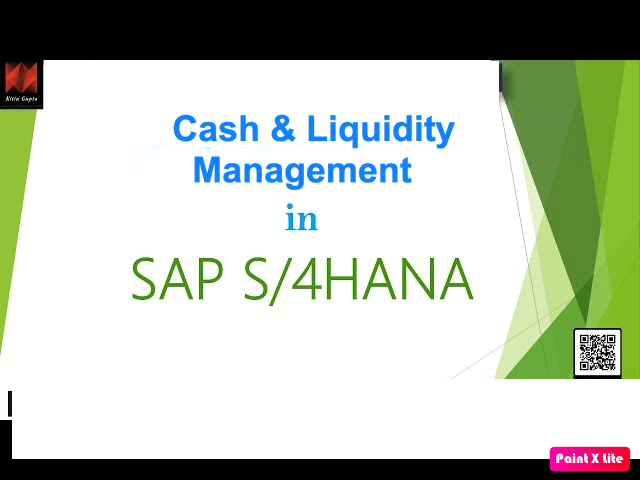 SAP Cash and Liquidity Management